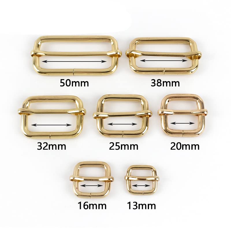 Boucles ardillons de ceinture, boucles de réglage en laiton