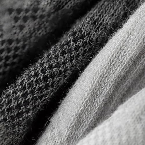 Five Finger Socks Solid Color Thin Men's Socks Quality Sweat-absorbing Ankle Short Socks for Men(Medium grey)4