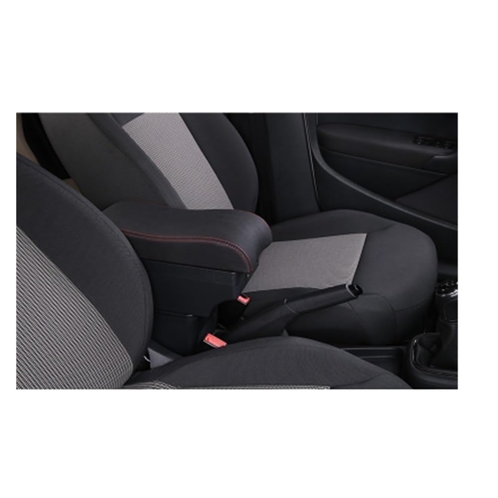 Reposabrazos Caja Para Yaris Caja De Reposabrazos Caja De Reposabrazos De Coche Caja De Almacenamiento Modificada Cenicero USB Accesorios De Coche Consola Central Reposabrazos Coche Apoyabrazos
