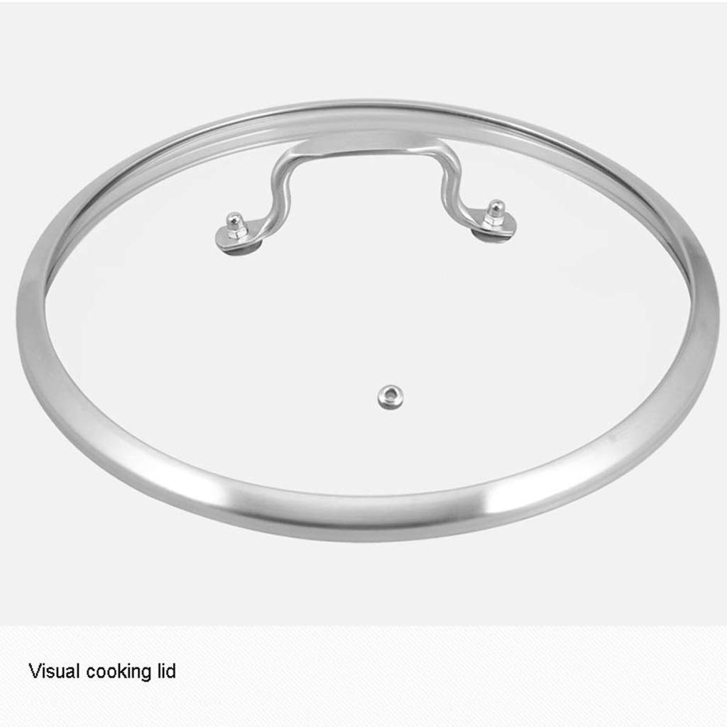 Generico Pentola Classica in Acciaio Inox con cestello per la Cottura a Vapore e Inserto per la Pasta