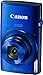 Canon IXUS 170 Digitalkamera (20 MP, 12-Fach optisch, Zoom, 24-Fach ZoomPlus, Opt. Bildstabilisator, 6,8cm (2,7 Zoll) LCD-Display, HD-Movie 720p) blau