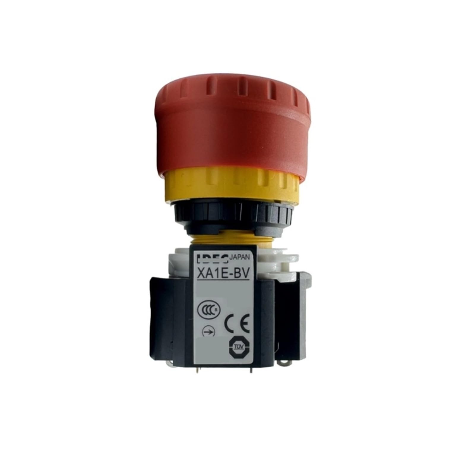 Interrupteur d'arrêt d'urgence XA1E-BV304R pour démarrage et arrêt rapides industriels