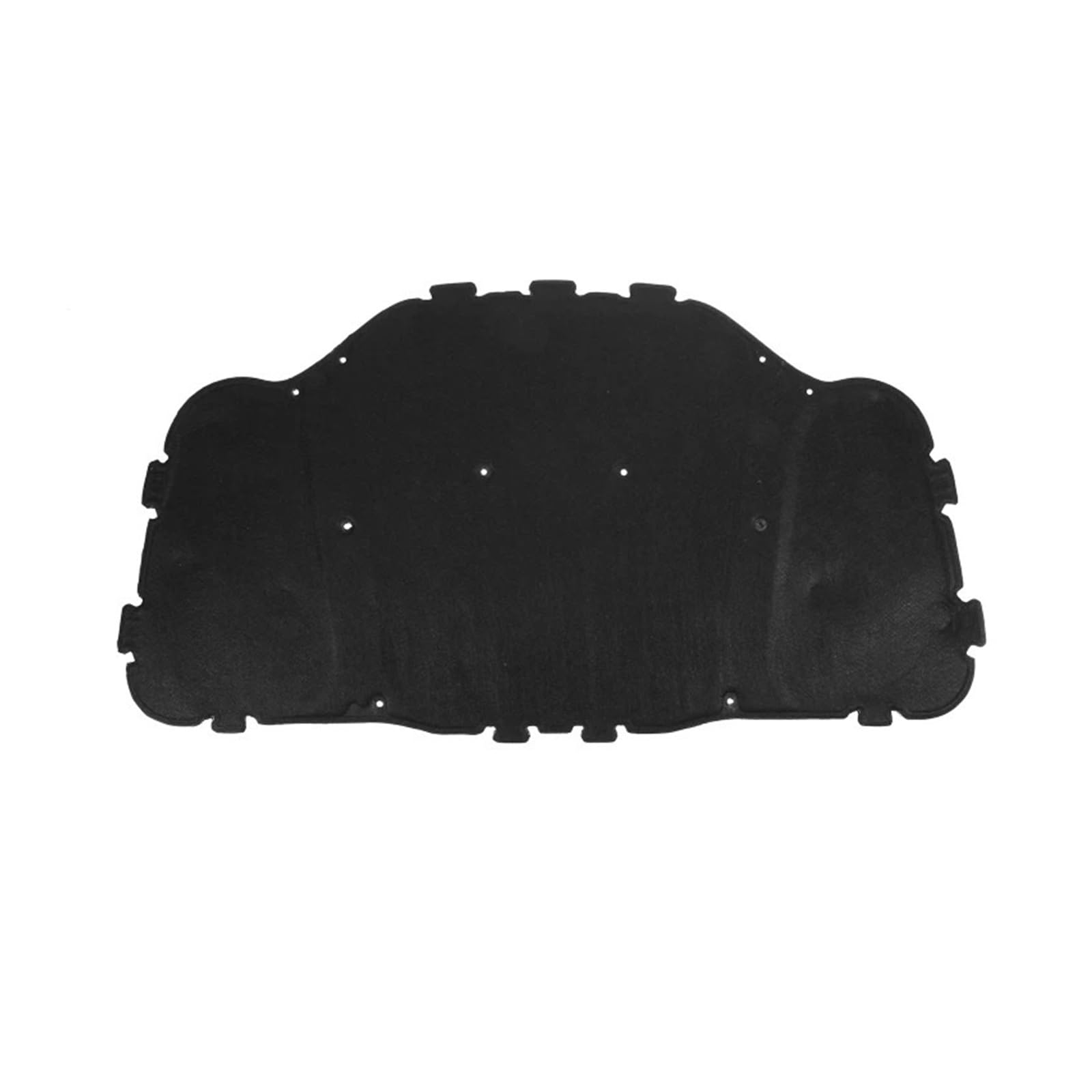 Lycheu One Color Front Hood Engine Firewall Black Car Engine Hood Heat Insulation Sound Deadener Cotton For E60 E61 Oem：51487148208