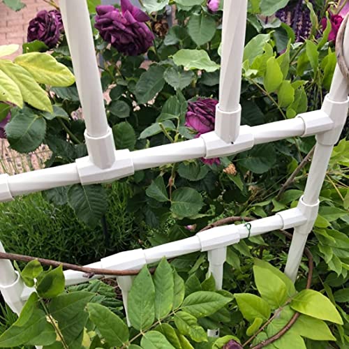 Generisch Metallener Gartenbogen als Rankhilfe für Kletterpflanzen, wetterfeste Rosenstütze für Hochzeiten, perfekte Außendekoration, langlebiger Blumenbogen für Gartenwege