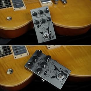 [Professional Metal Design] This electric guitar distortion pedal features a high-end metal design for durability and longevity, perfect for musicians on the go. [Versatile Tone Selection] With 9 different tone selections including boost, overdrive, ...