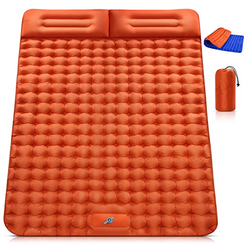 Inflating Sleeping Pad for Camping Extra Thickness & Compact