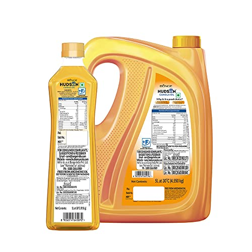 Image of Hudson Canola Oil 5L + 1L Combo Pack