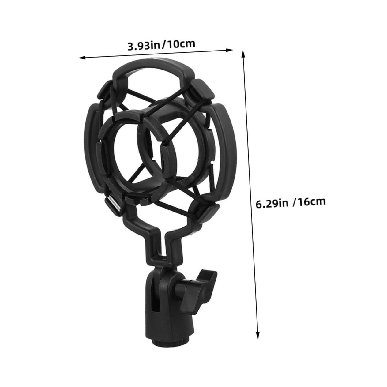 4pcs Microphone Shock Mount Universal Mic Holder Clip Stand Anti Vibration For Microphone For Recording Live Streaming