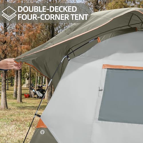 Instant Pop Up Camping Tent 8-Person