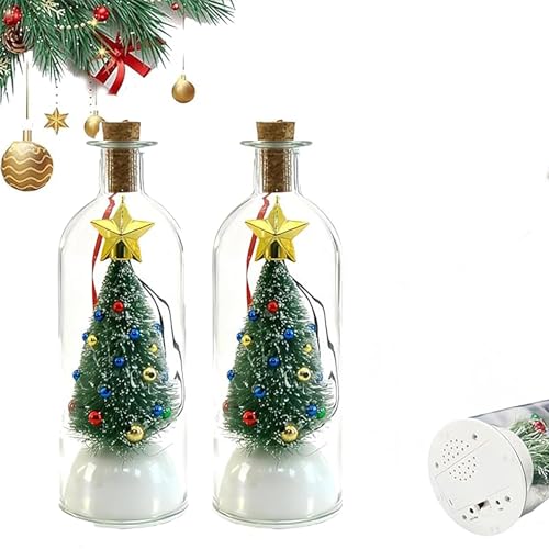 Christmas Tree Message in a Bottle Recording (2)