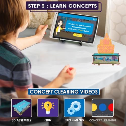 Image of My Little Pony Smart Lamp DIY Kit | Build, Learn & Play | STEM Toy for Kids Age 6+ | Sensor Learning Kit with AR Experience | Fun Educational Game