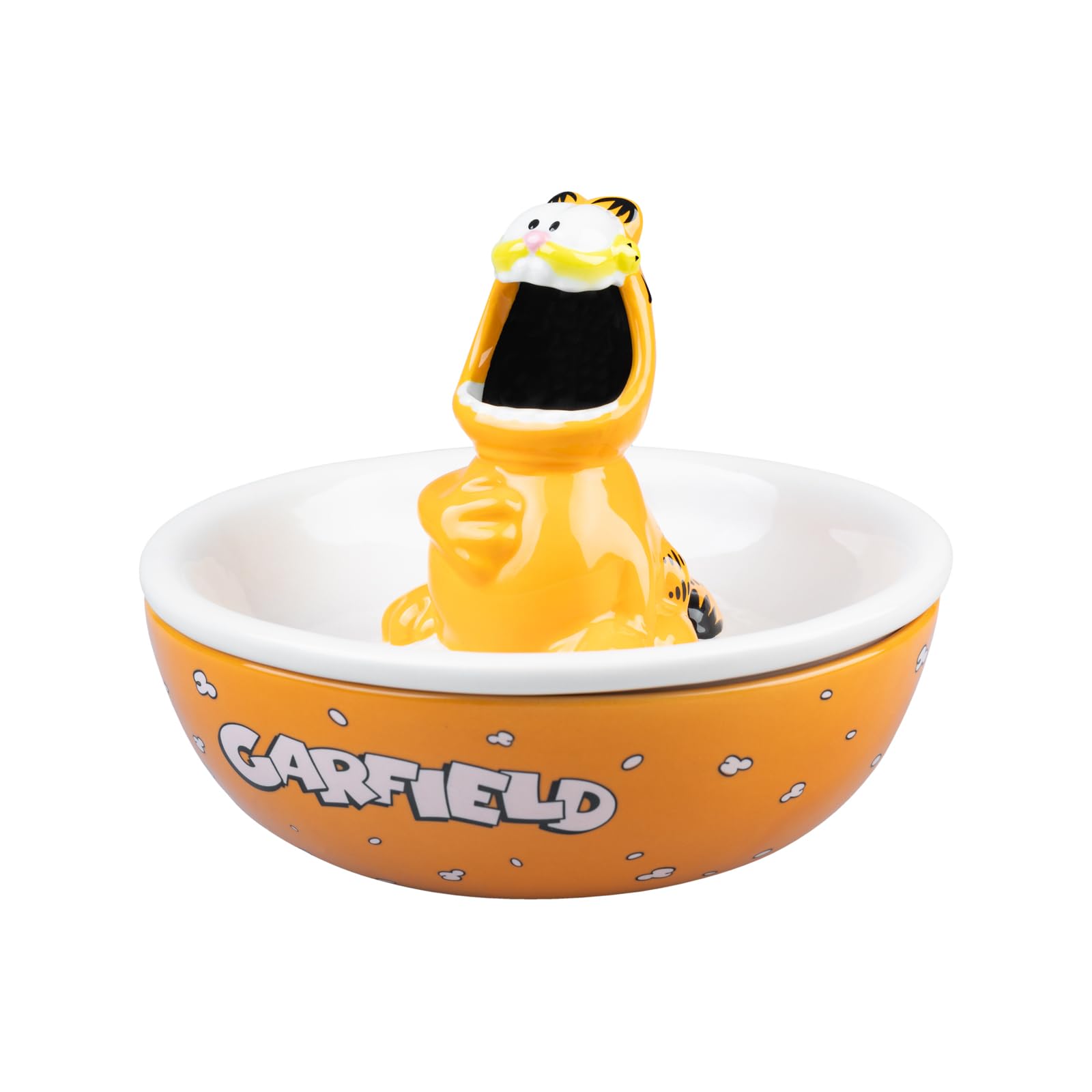 Erik Garfield Figure Cereal Bowl (with mouth open)