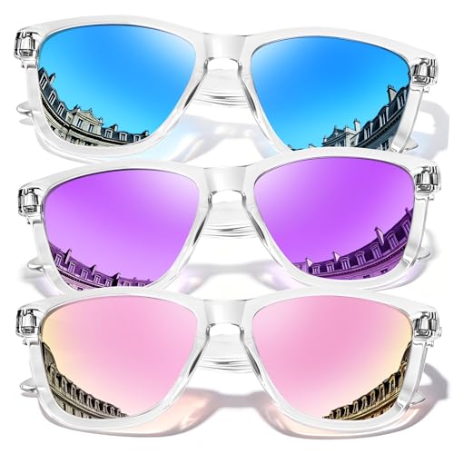 Image of Polarized Sunglasses for Women Trendy Womens Sunglasses Classic Retro Designer Sun Glasses UV Protection Shades