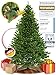 Produktbild ArtiTree Weihnachtsbaum künstlich [100% Spritzguss] - Naturgetreuer Tannenbaum mit Stabiler Spitze | Nordfichte inkl. FSC zertifiziertem Holzständer & reißfester Tasche (ohne Beleuchtung, 210 cm)