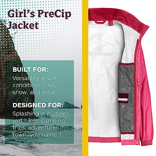 MARMOT Kid's Precip Eco Waterproof Rain Jacket - 100% Recycled, Breathable, Lightweight, Packable Raincoat2