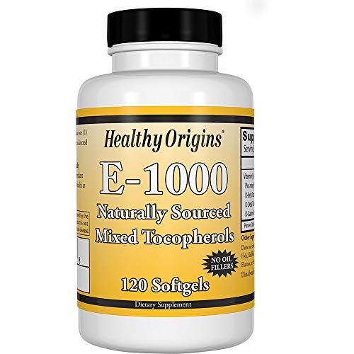 Preisvergleich Produktbild Healthy Origins E-1000, 120 Weichkapseln