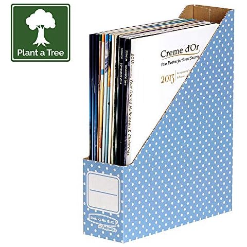 Porte-revues Fellowes A4 Bleu/Blanc Cover