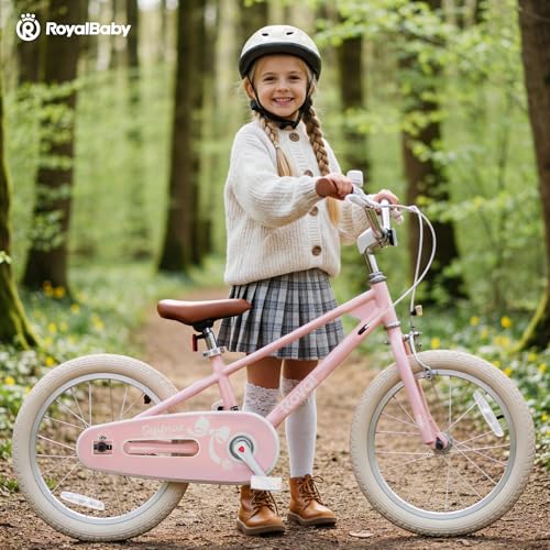Image of RoyalBaby EZ Kids Bike,12 14 16 18 Inch Convertible Balance to Pedal Bike for Boys & Girls,Beginner Bicycle for Ages 2-9 Years