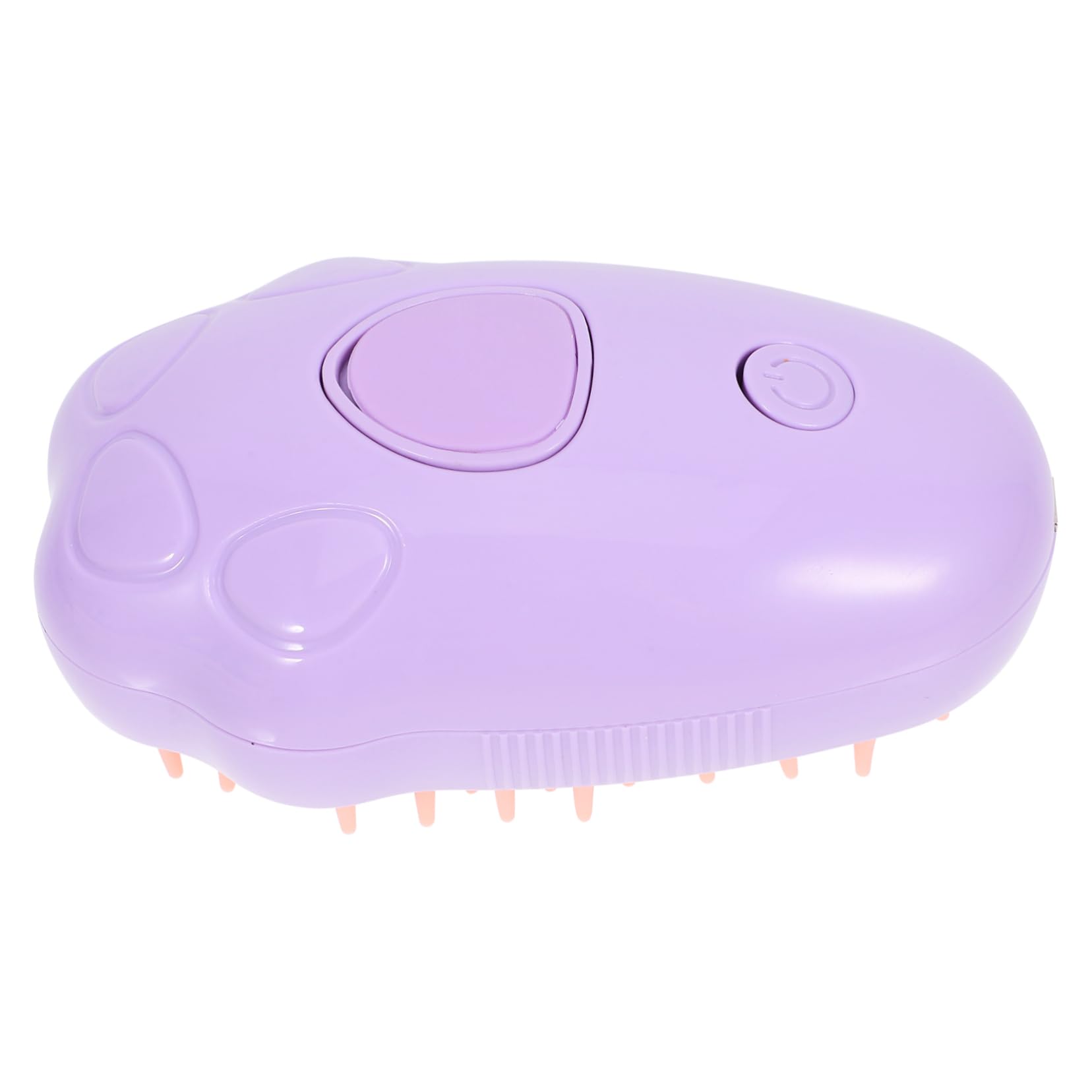 Sosoport 4piezas Cepillo De Vapor Autolimpiante Para Masaje y Eliminación De Pelo Cepillo Para Gatos y Diseño Ergonómico