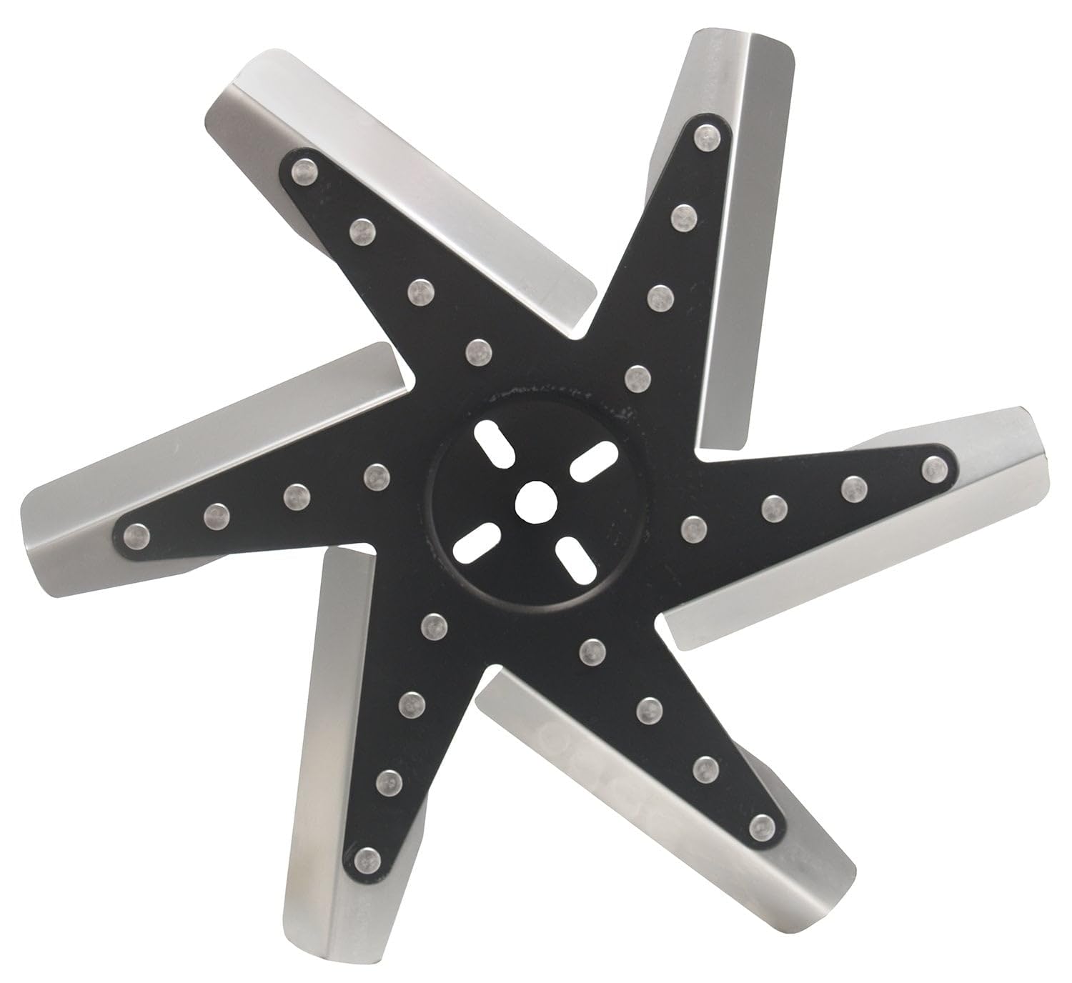 Derale 19315 15" High Performance Stainless Steel Flex Fan Reverse Rotation