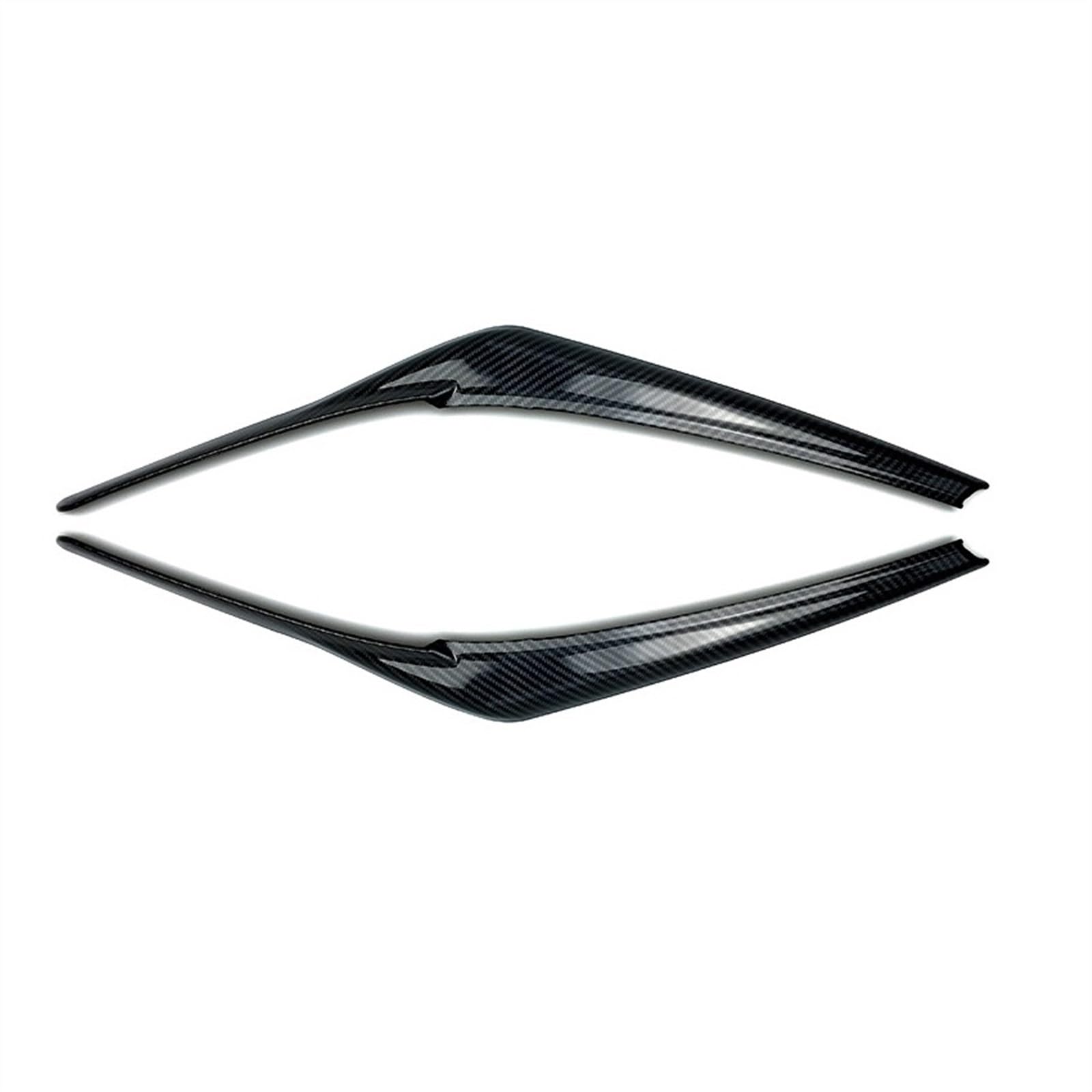 Car Headlight Eyebrows Eyelid Cover Sticker for Camry XV70 LE XLE SE XSE 2018 2019-2022 Auto Accessories(Carbon Fiber)