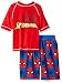 Marvel Little Boys' Spider-Man 2-Piece Swim Set, Boys Red/Blue, 5/6