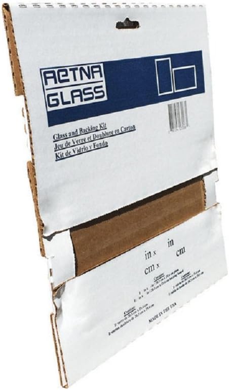Aetna Glass Clear Single Glass Sheet 11 in. W x 14 in. L x 2.3 mm