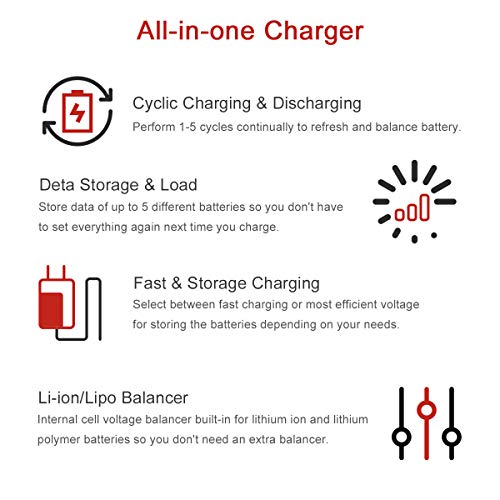 FancyWhoop B6 V3 Lipo acculader 80 W 6 A RC batterij balanceerontlader voor LiPo Li-ion levensduur NiCd NiMH LiHV PB Rc… - Afbeelding 6