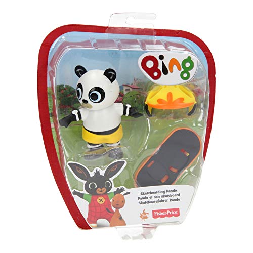 Mattel - DKK65 - Bing Figure Pack - Skateboarding