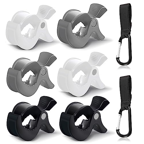 4 Pièces Crochets Poussettes, Cuir Crochet Multifonction Pour Poussette