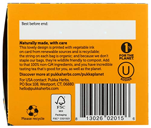 Pukka 1641950 Organic Herbal Tea, Chamomile thumb #4