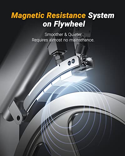 Merach Indoor Cycling Bike, Exercise Bike For Home With Magnetic Resistance, Bluetooth Stationary Bike, Ipad Holder, Cc #TOP3