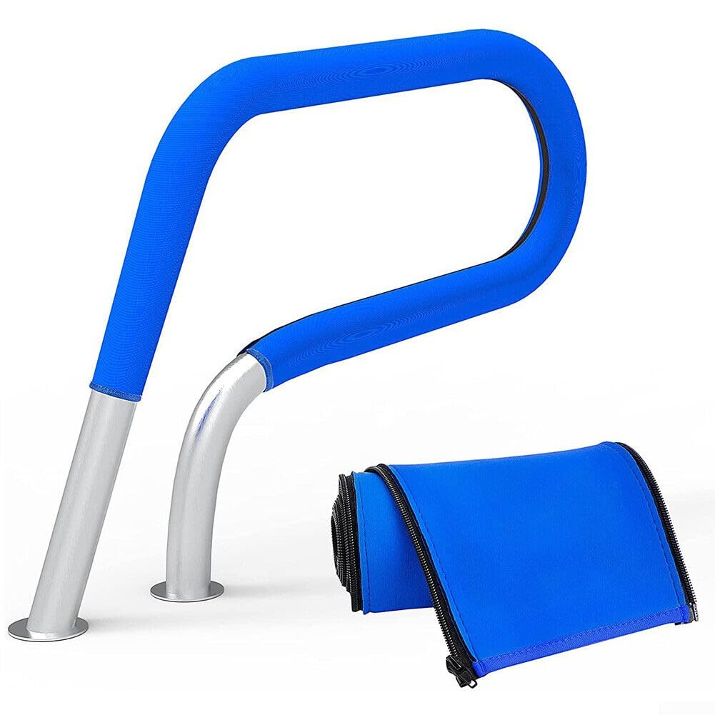 Pool-Handlaufabdeckung, Poolgeländerabdeckung, rutschfeste Schwimmbad-Handgeländerhülse, weiche und elastische Pool-Handlaufabdeckung, 1,2 m