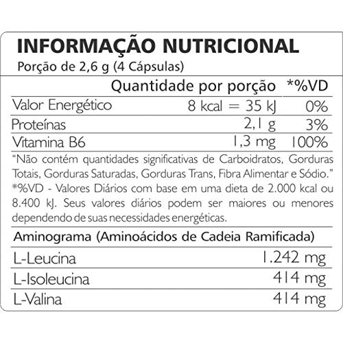 BCAA Recovery 3: 1: 1-120 Cápsulas - Atlhetica Nutrition, Athletica Nutrition