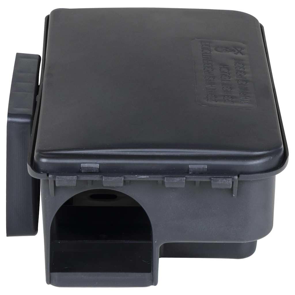 LAPOOH Trappole per Topi 12 pz Nere 22x12,5x7,5 cm -4106486