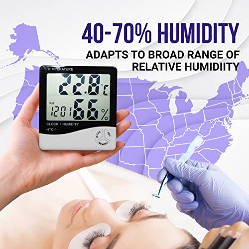 Pure Sensitive Eyelash Extension Glue - Forabeli 5Ml No Fume No Irritation For Professional Use 7-8 Sec Drying Time 3-4 Weeks Retention Black Lash Adhesive For Beginners Eyelash Extension Supplies #TOP5