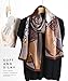 PoeticEHome 100% Mulberry Silk Long Scarf Wrap - Lightweight Large Shawl for Women Head, Neck, and Hair, with Gift Packaging