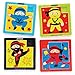 Baker Ross- Ninja-Puzzle scorrevoli, Confezione da 4, Colore Assorted, AW670