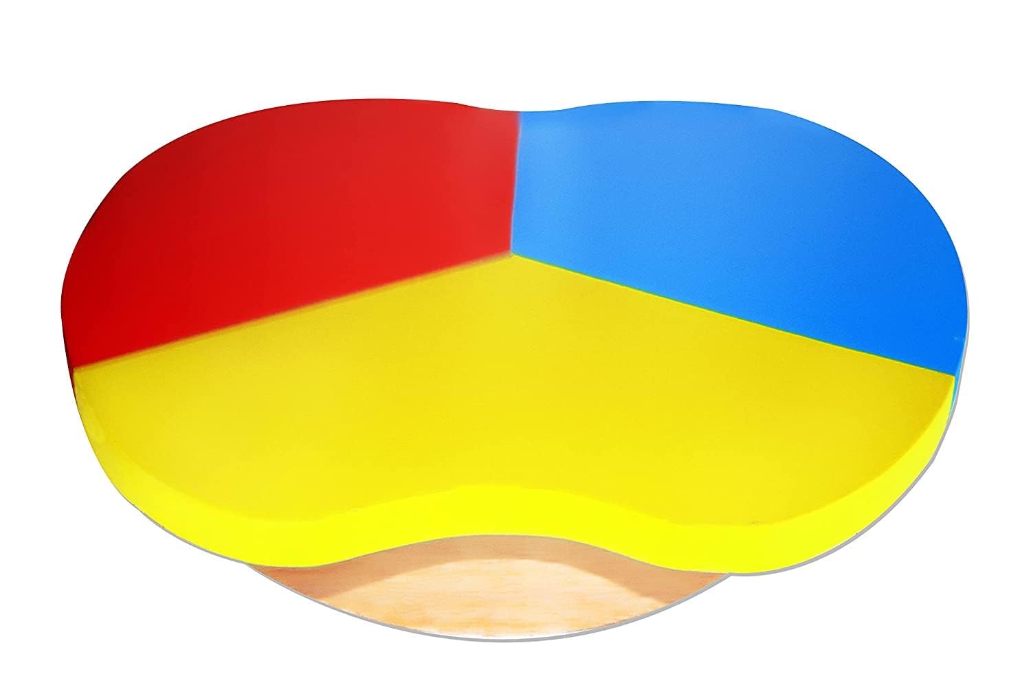 Wooden Apple Balance Board (3-8 Years) - Indoor & Outdoor Activity Fitness Toy for Kids (Multi colour)-image-7