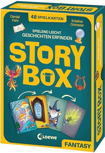 Story Box - Fantasy: Entfalte Deine Fantasie und erfinde kreative Geschichten - Kartenbox für Kinder ab 7 Jahren - Kreativer Spielspaß allein und in der Gruppe