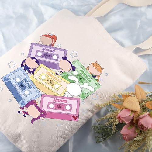 Bolsa Tote para fans de Korea-Pop UJIMS miniatura 3