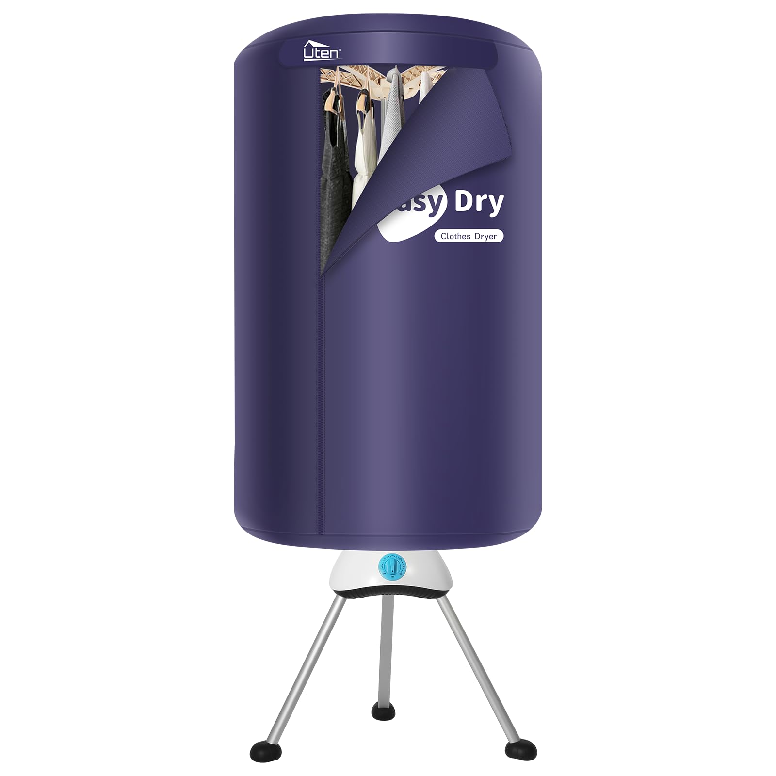Secador eléctrico portátil Secador de Calor de 1000 W Puede sincronizar 180 min Diseño de Varilla Colgante multinivel de Gran Capacidad