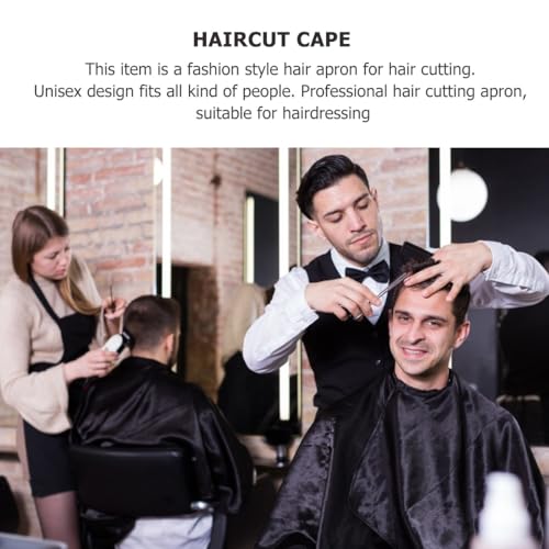 Capa profesional impermeable para corte de cabello para adultos miniatura 7