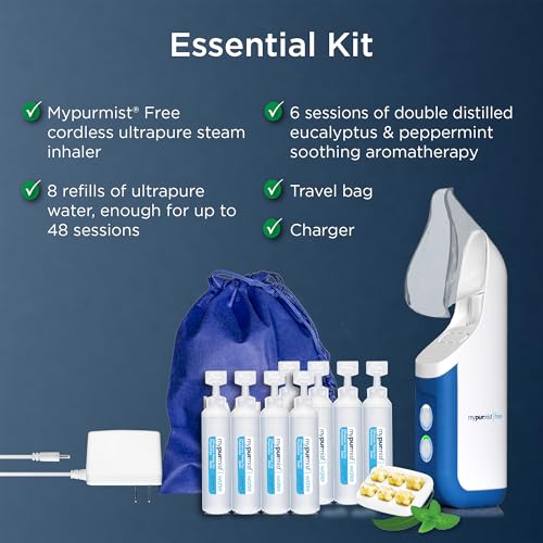 Mypurmist Free Cordless Steam Inhaler