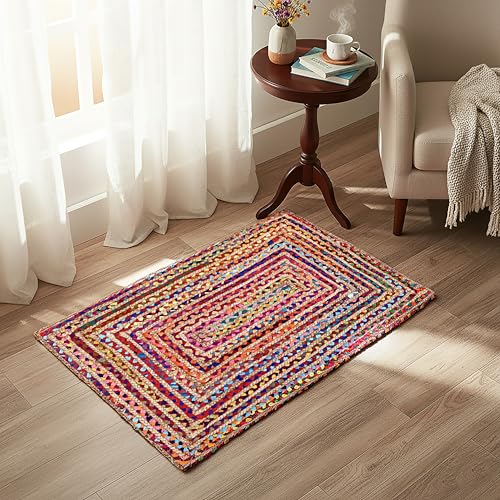 Jute Cotton Braided Rug