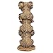 Design Toscano NG33769 Hear-No, See-No, Speak-No Evil Stacked Elephants Collectible Statue, Single,Medium