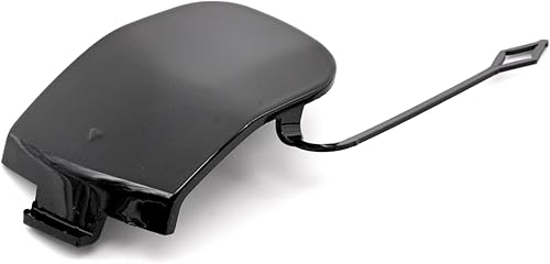 Miniatura 4 de Tapa de gancho de remolque para parachoques delantero, compatible con Mini Cooper S F55 F56 F57 2014-2018 51117337796 negro