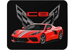 C8 Corvette Mouse Pad - Premium Desk Mat For Car Enthusiasts