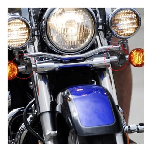 Support de lampe phare moto réglable 22mm avec inclinaison précise - 4