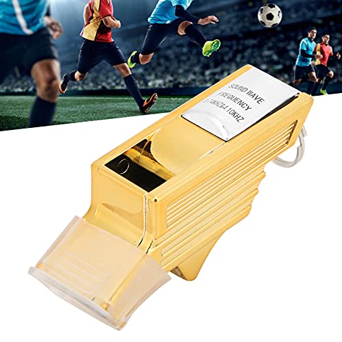 Apito de árbitro de futebol, portátil em resina ABS de alto decibel, basquete, voleibol, apito espor